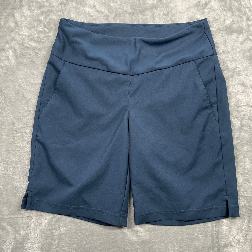 Adidas Womens Golf Shorts Blue Pull On XS Activewear End Plastic Waste